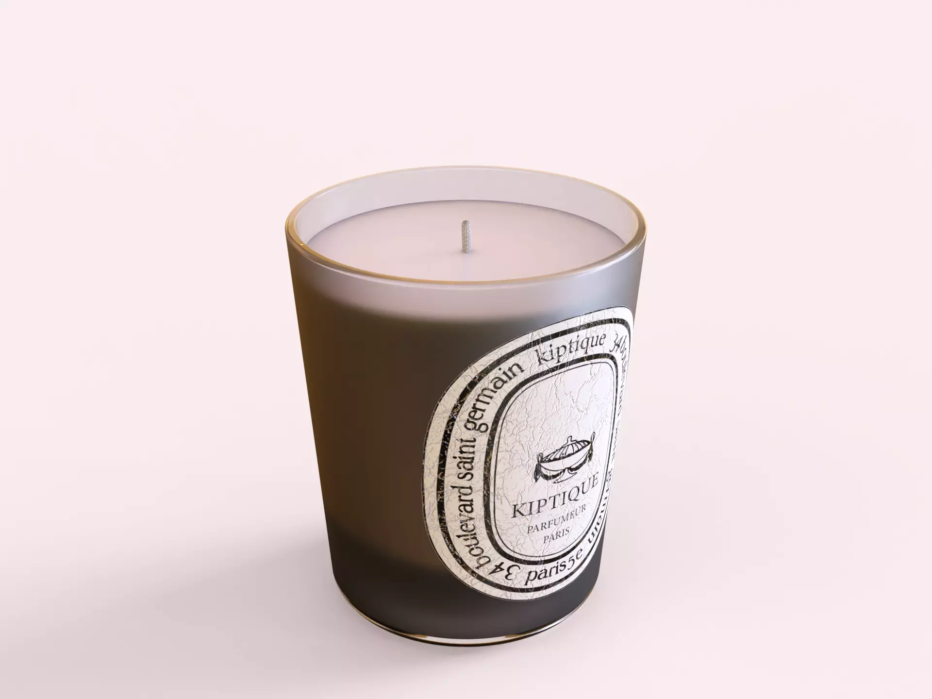 Clear Tealight Candle Holder Free 3D model