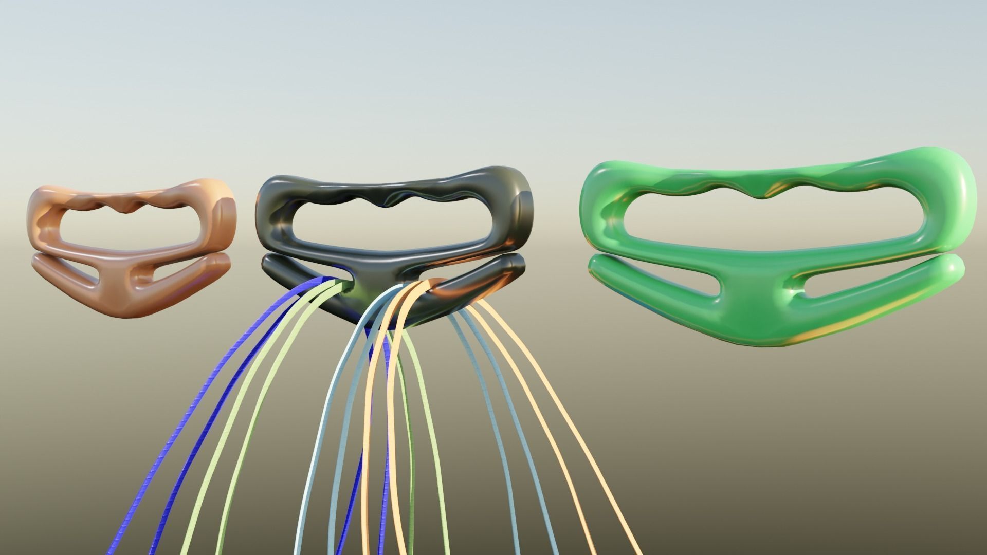 Grocery Bag Holder Handle Carrier 3D print model_2