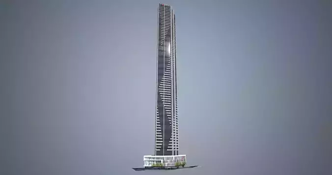 Soleil Apartments - Low poly