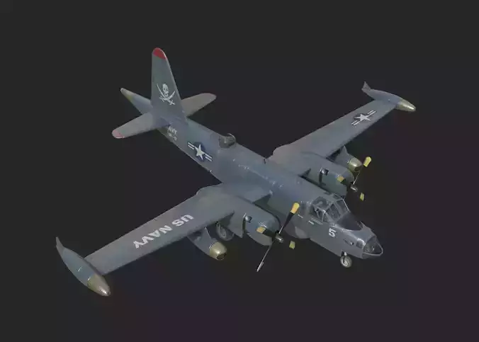 US NAVY P-2 Neptune anti-submersible aircraft