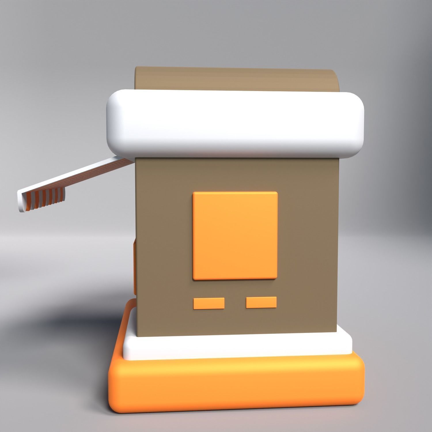 Marketplace 3D icon AR VR Lowpoly Model game ready  Low-poly 3D model_6