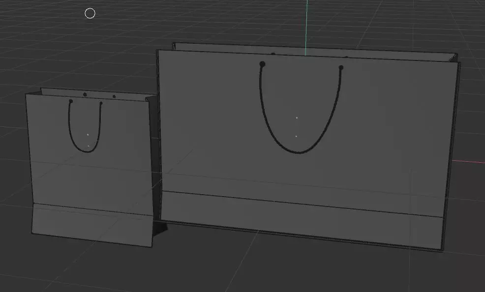 tote bag Free 3D model_0