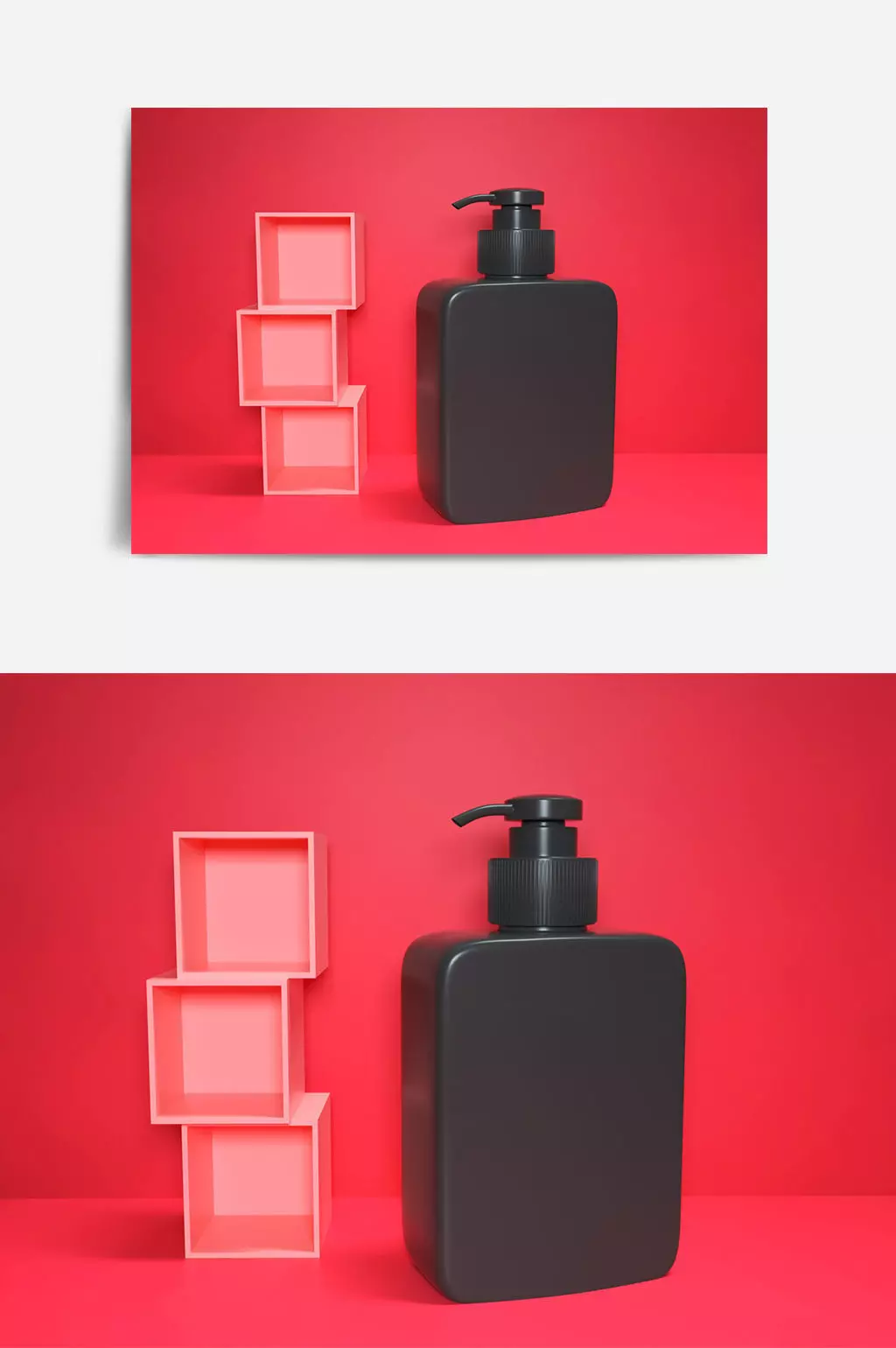 Cosmetic bottles Free 3D model_0