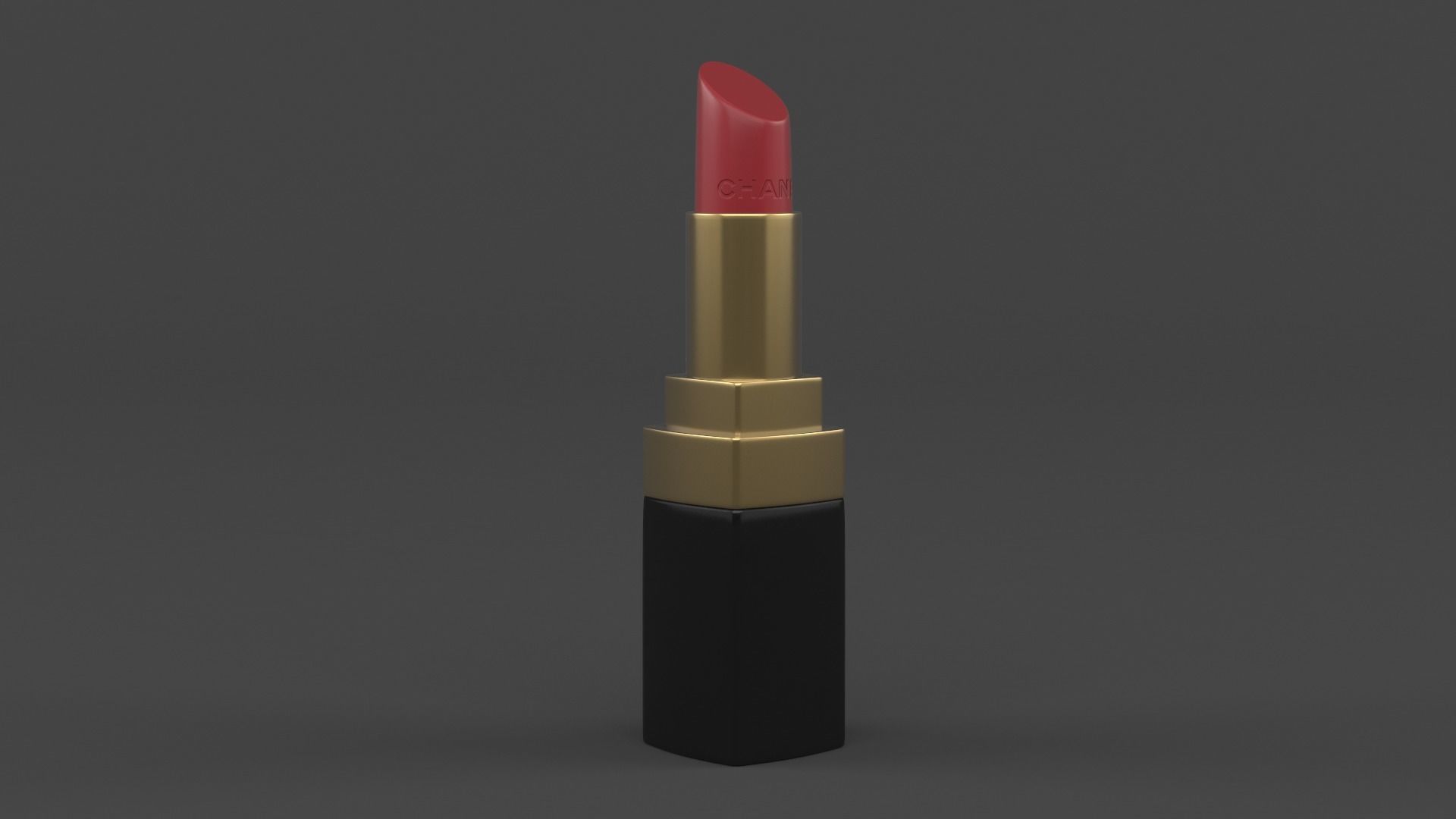 Lipstick 3D model_2