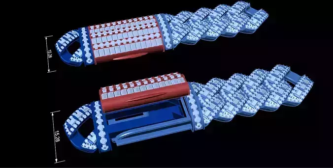 LOCK BOX CUBAN LINK CHAIN FOR BRACELETS OR NECKLACE