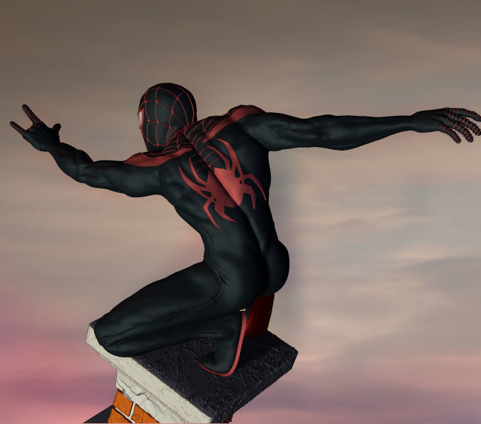 SPIDER MAN MILES MORALES COLLECTION 3D print model_1