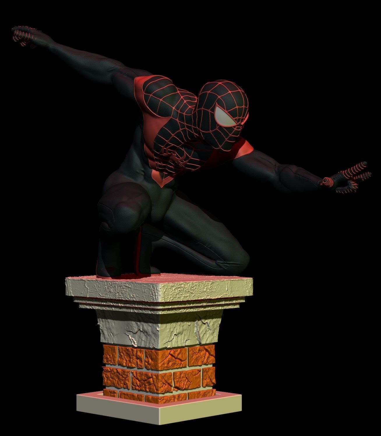 SPIDER MAN MILES MORALES COLLECTION 3D print model_6