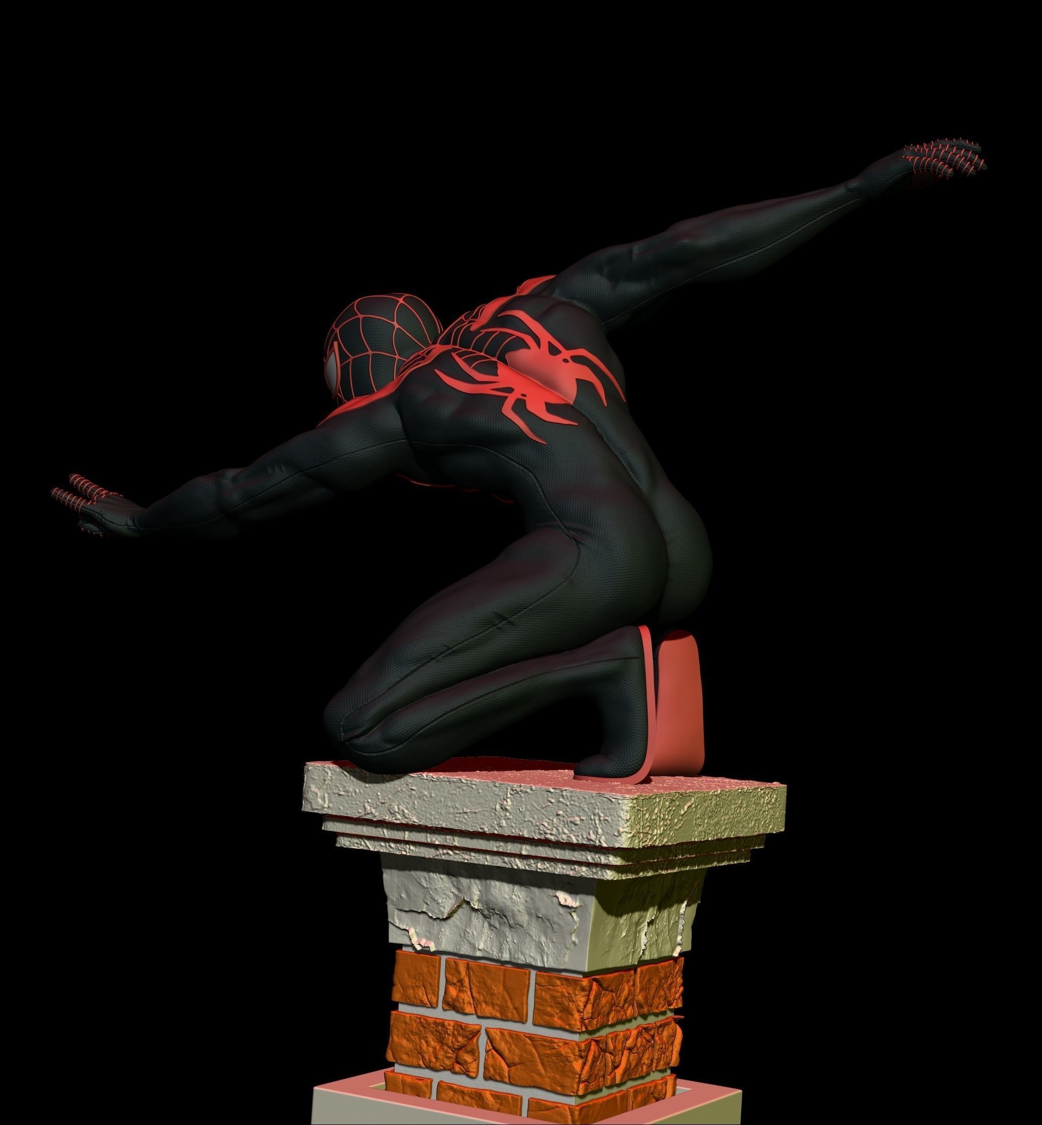 SPIDER MAN MILES MORALES COLLECTION 3D print model_7