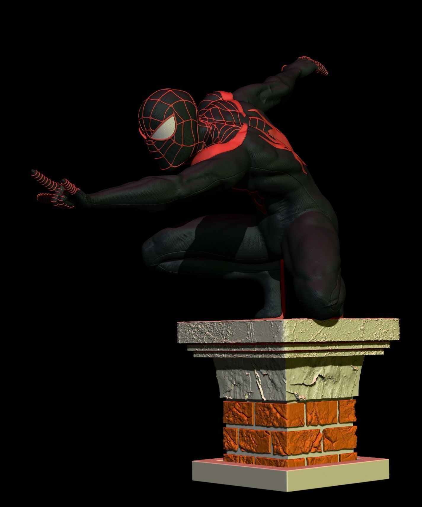 SPIDER MAN MILES MORALES COLLECTION 3D print model_3