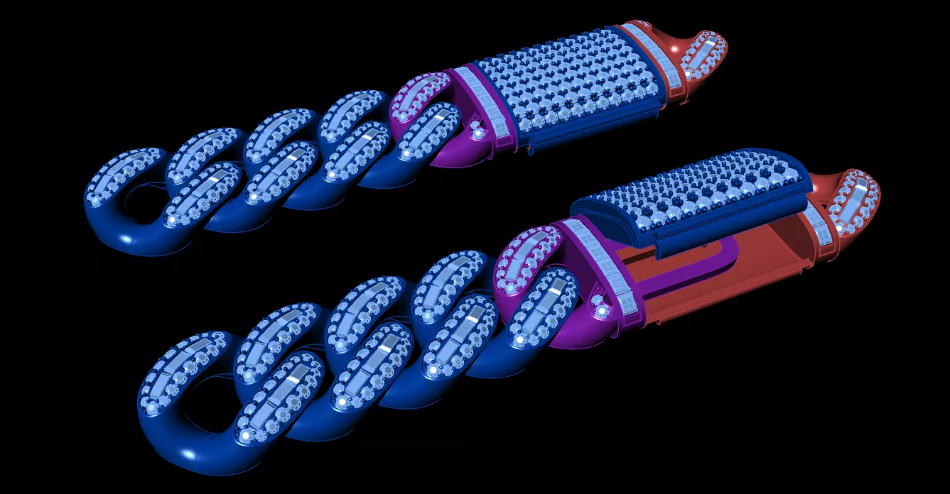 LOCK BOX CUBAN LINK CHAIN FOR BRACELETS OR NECKLACE 3D print model_0