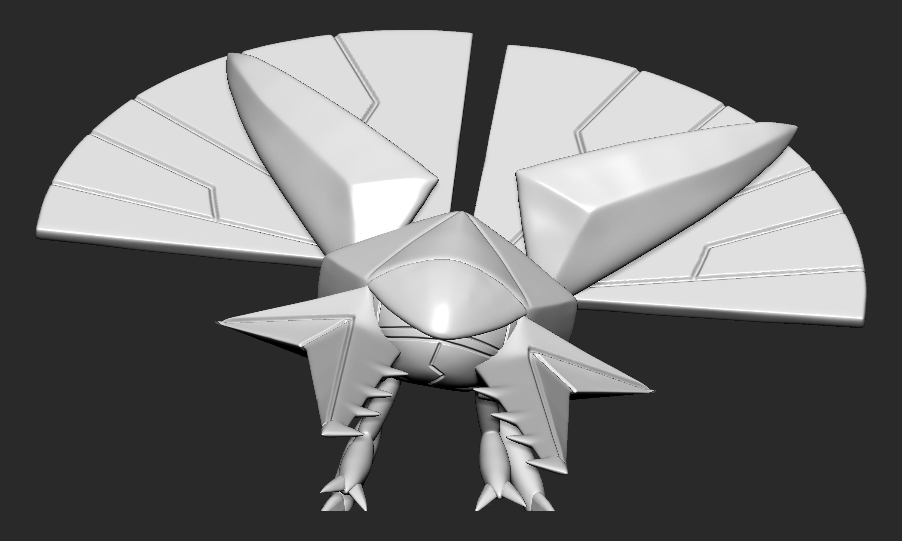 Pokemon - Vikavolt with 2 poses 3D print model_2