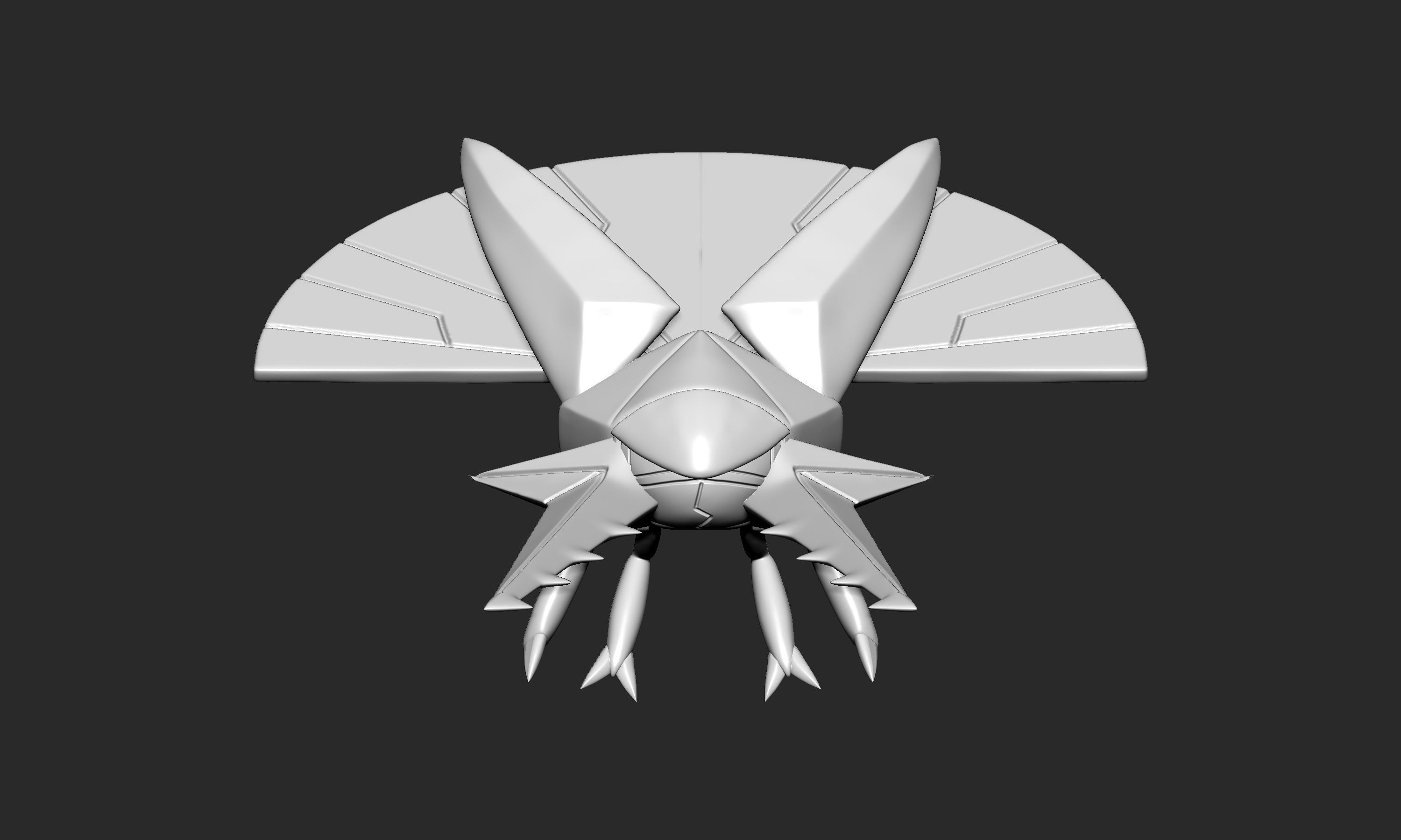 Pokemon - Vikavolt with 2 poses 3D print model_6