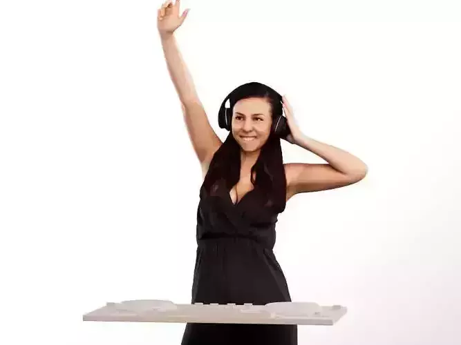 Estelle 11070 - Female DJ Rising Hand 