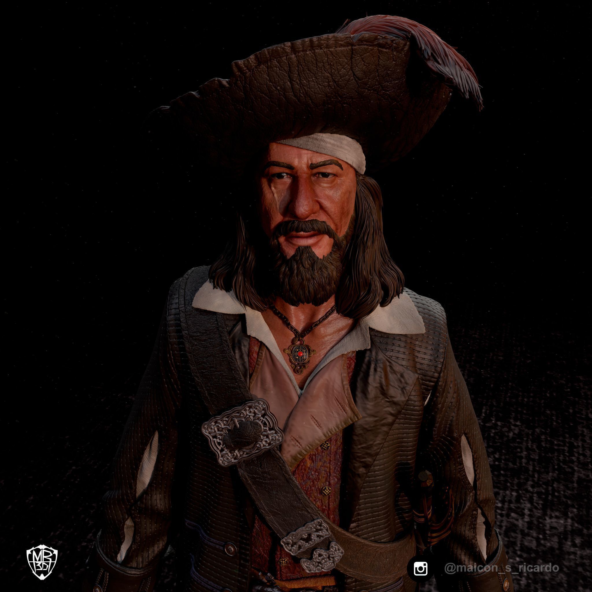 Pirates of the Caribbean Diorama 3D print model_6