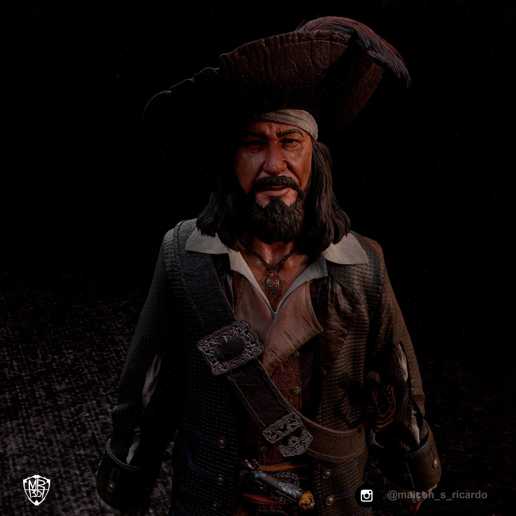 Pirates of the Caribbean Diorama 3D print model_5