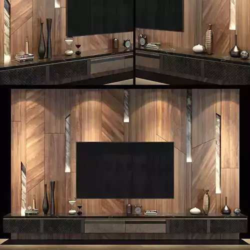 background wall Postmodern television