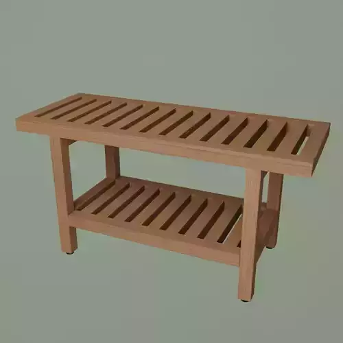 Teak Shower Bench