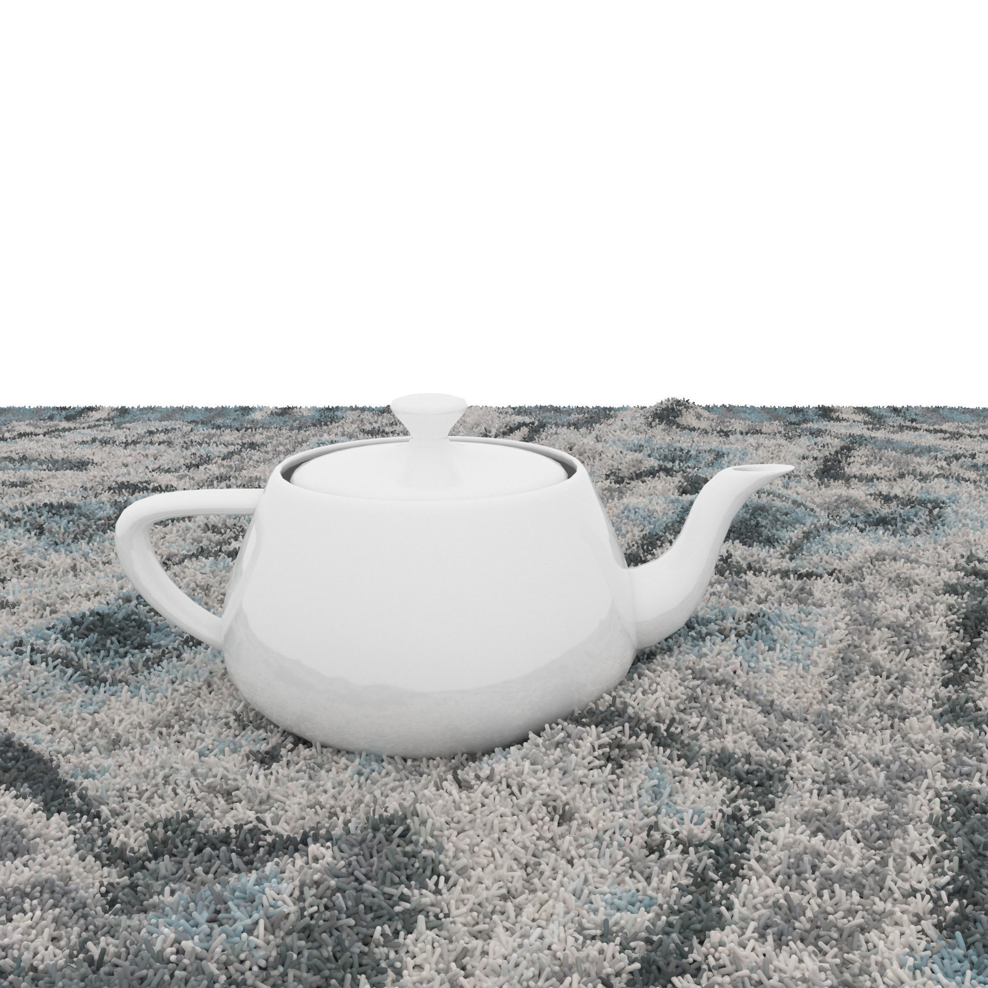 Rugs No 931 Low-poly 3D model_7