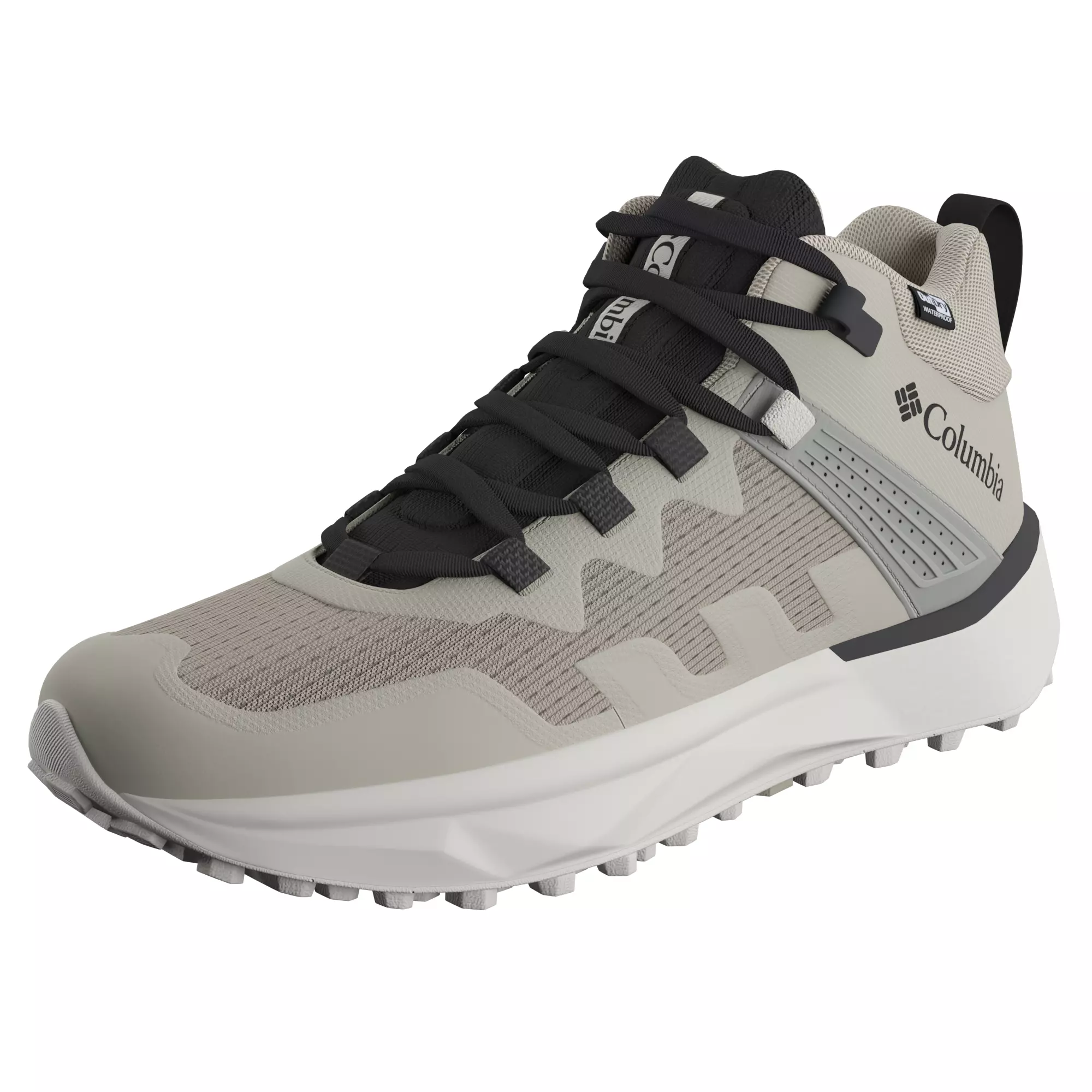 Hikings Shoes  Low-poly 3D model_0