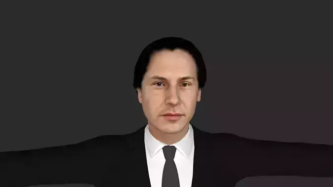 Neo Keanu Reeves from Matrix Hyper Realistic Rigged Character