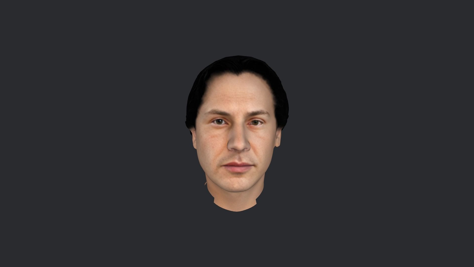 Neo Keanu Reeves from Matrix Hyper Realistic Rigged Character 3D model_28