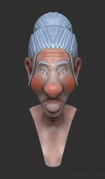 Granny 3D model_0