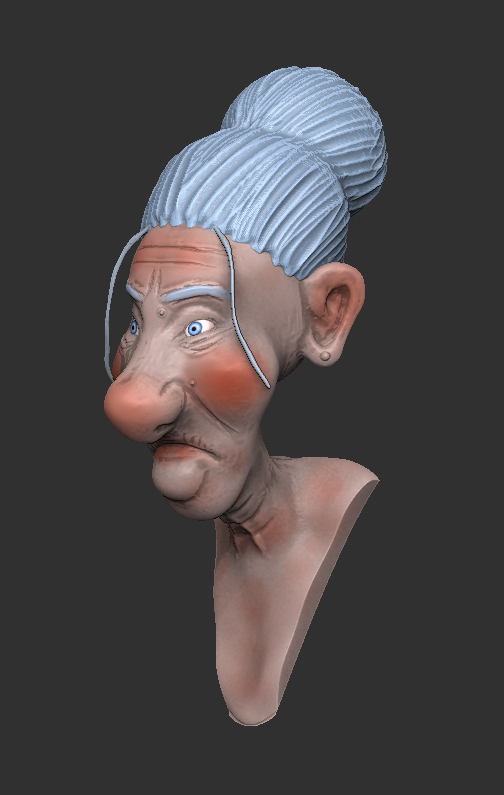Granny 3D model_1