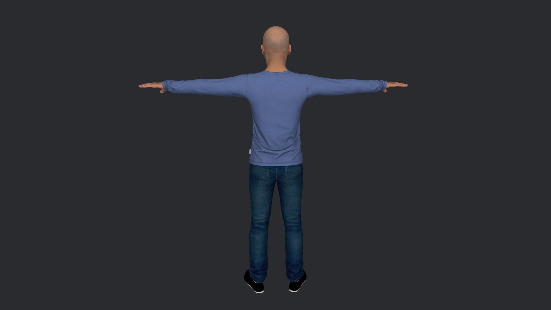 Pep Guardiola Hyper Realistic Full Body Rigged Character 3D model_20