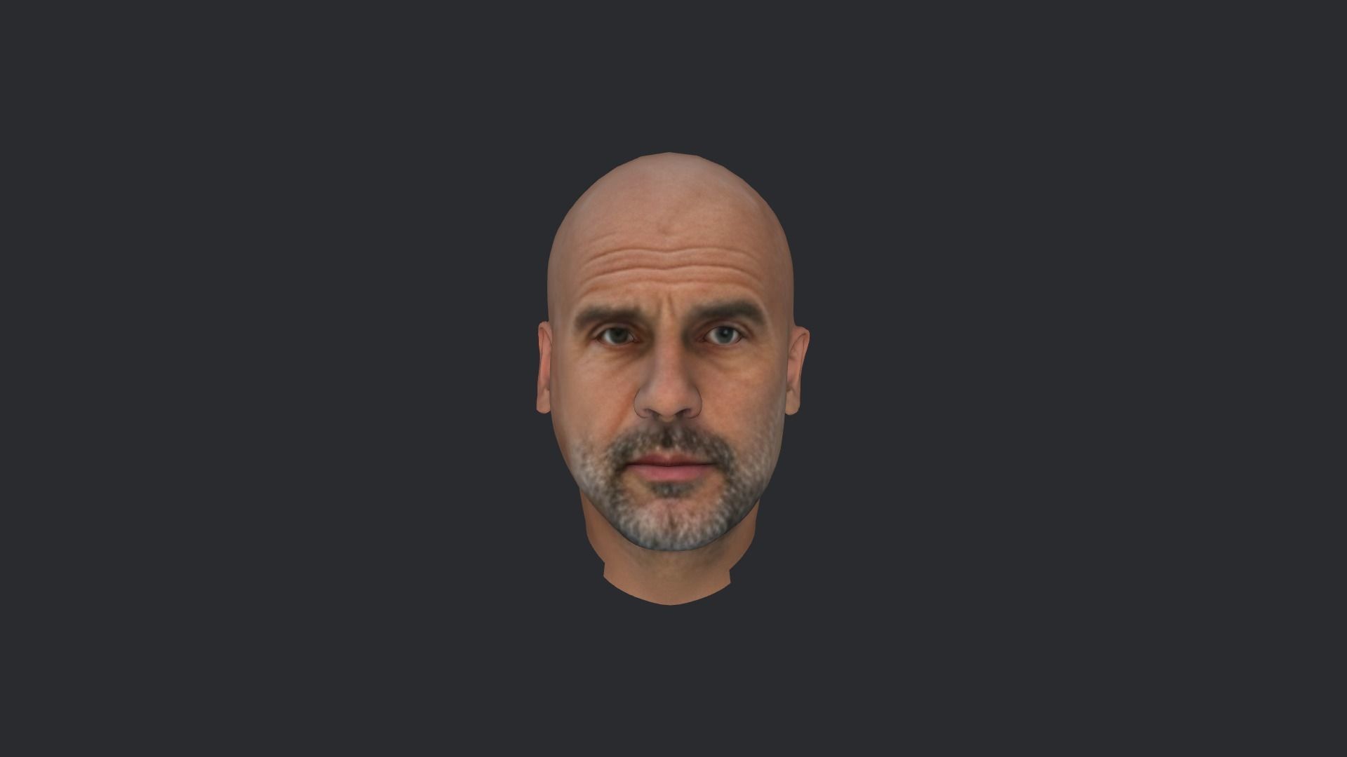 Pep Guardiola Hyper Realistic Full Body Rigged Character 3D model_23