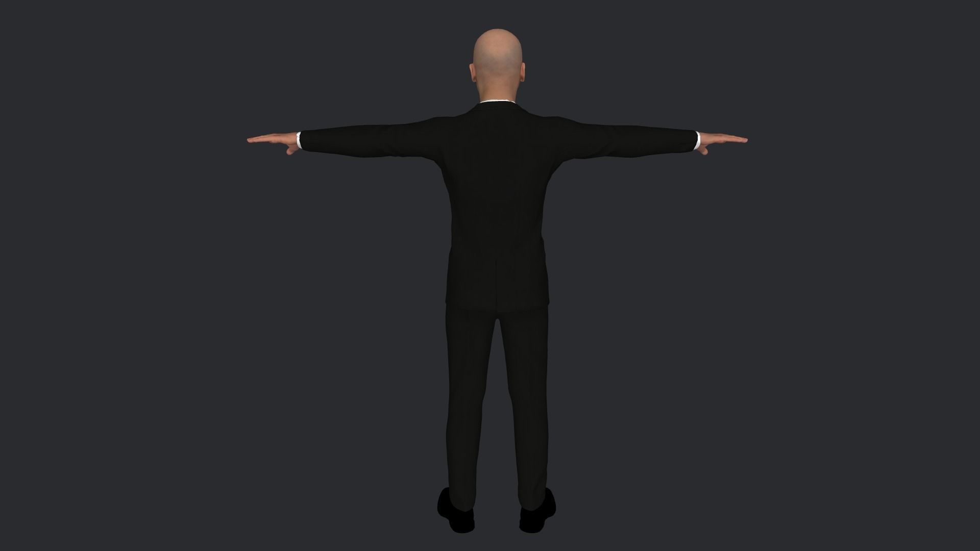 Pep Guardiola Hyper Realistic Full Body Rigged Character 3D model_22