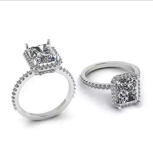 Ring with stones N01360