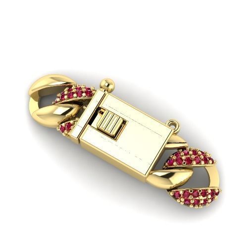 Bracelet N01358 3D print model_2