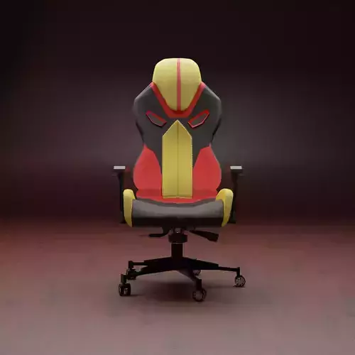Premium Gaming Chair - Ultimate Comfort and Style 3D model