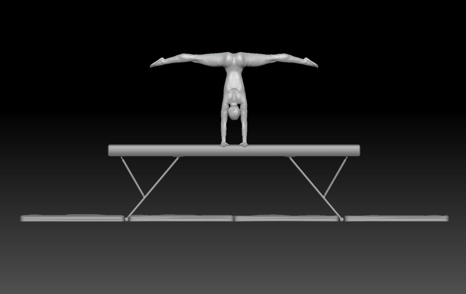 GYMNASTIC 1 3D print model_4