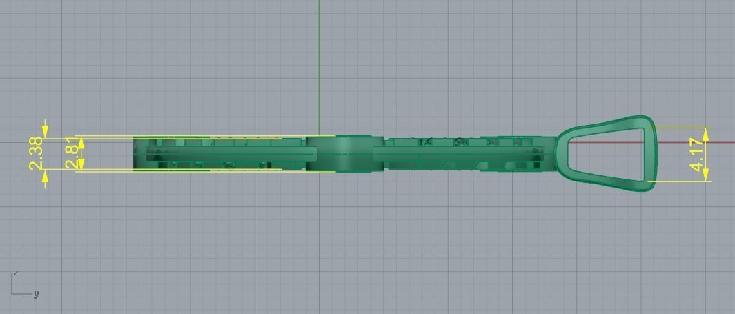 Amulet Belobog or Svarozhich N01318 3D print model_6