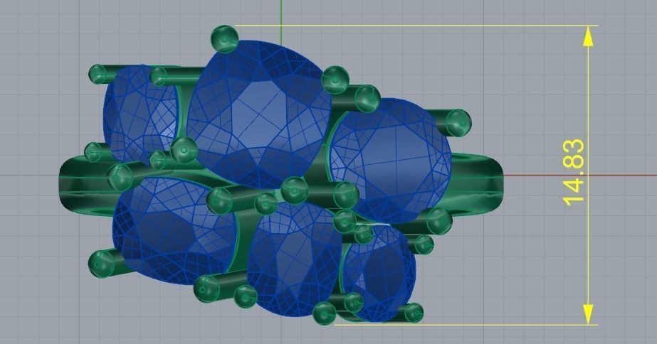 Ring N011621 3D print model_7