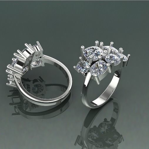 Ring N011621 3D print model_1