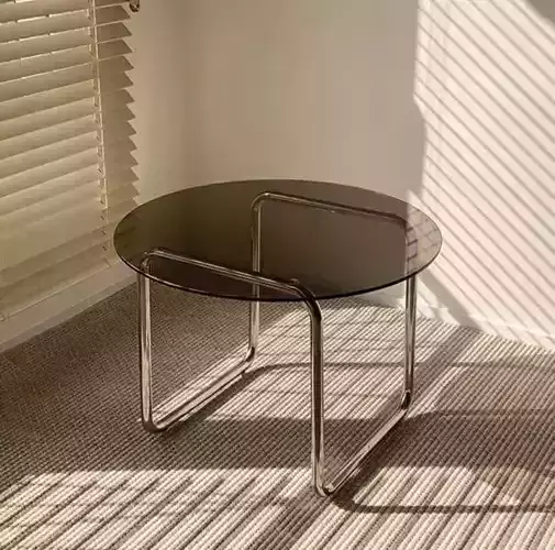 Nordic style Stainless Steel Mini Tea Table