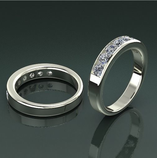 Soliter ring N011600 3D print model_1