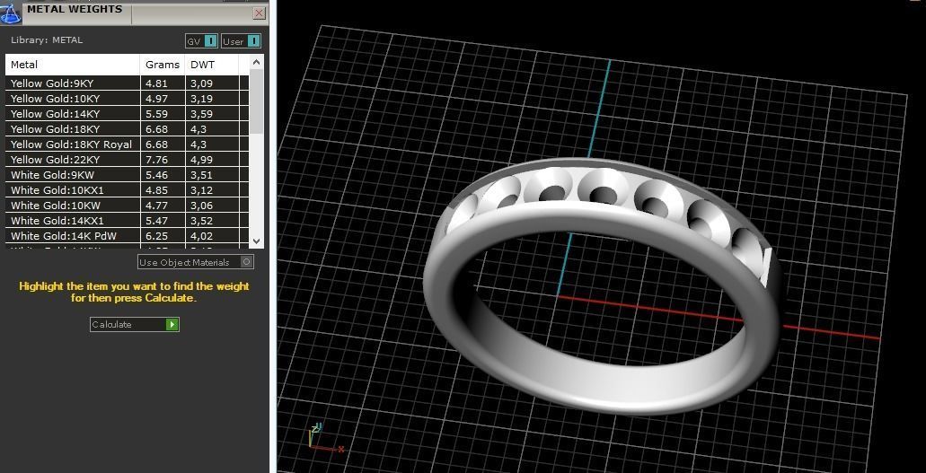 Soliter ring N011600 3D print model_9