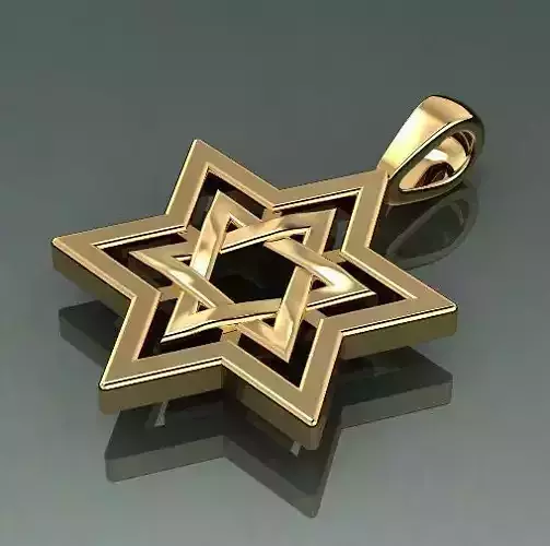 Star of David pendant N011590
