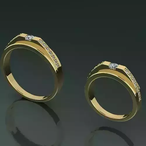 Wedding ring two sizes N011587
