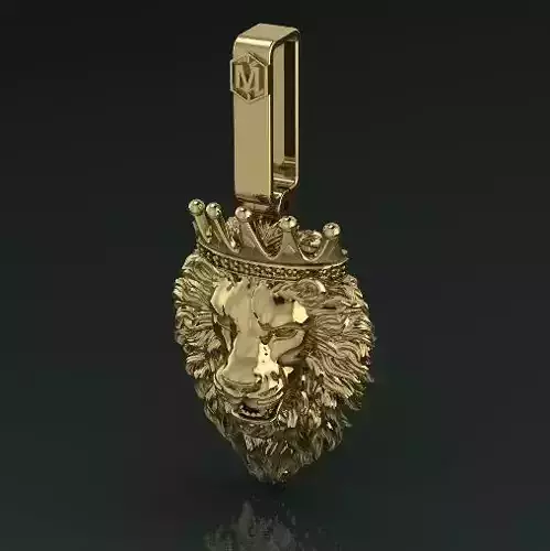 Pendant Lion Head N011583