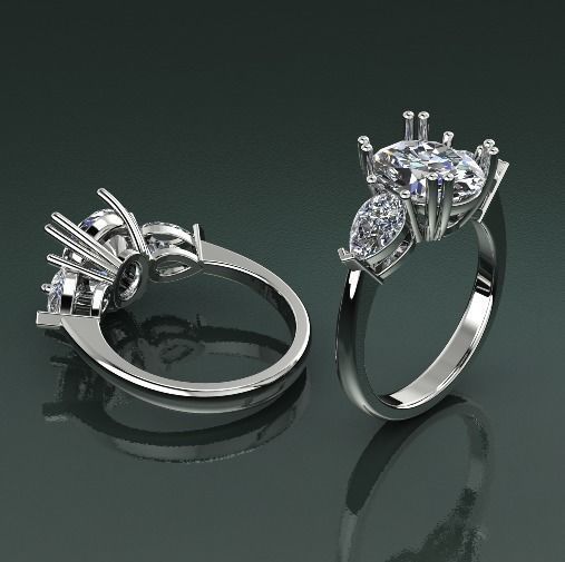 Ring N011560 3D print model_1