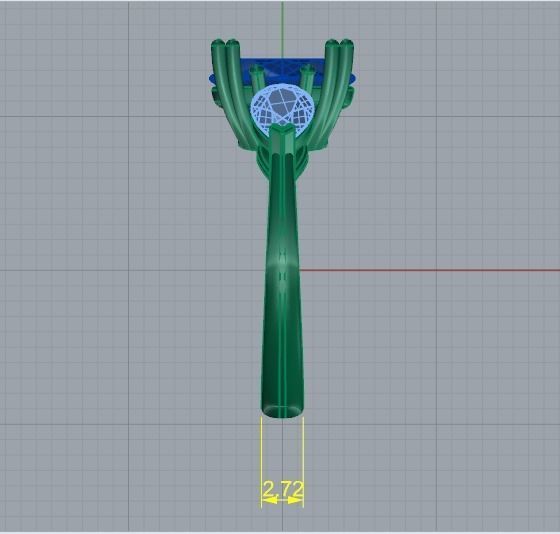 Ring N011560 3D print model_7
