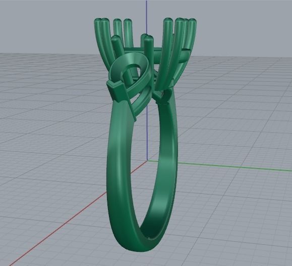 Ring N011560 3D print model_5