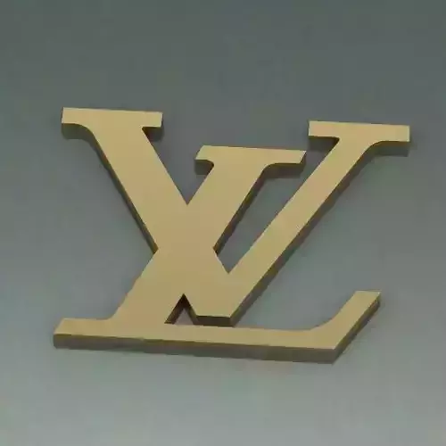 Pendant with letters L V N011555