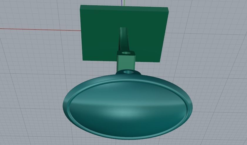 Shirt cufflink N011549 3D print model_4