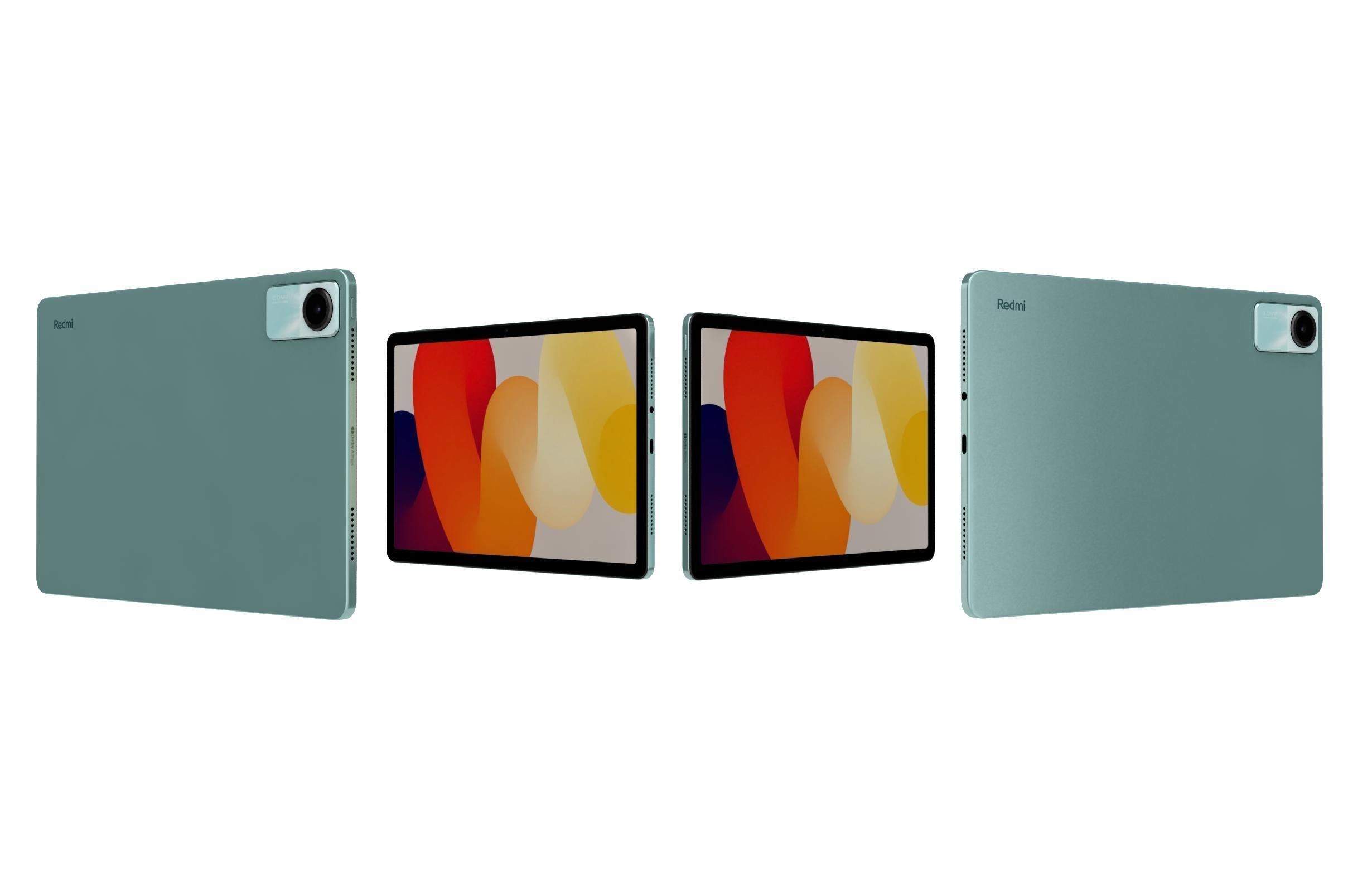 Xiaomi Redmi Pad SE All Colors 3D model_16