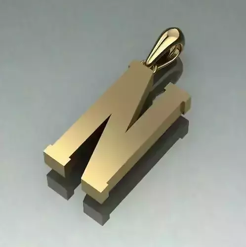 Pendant letter N N011544